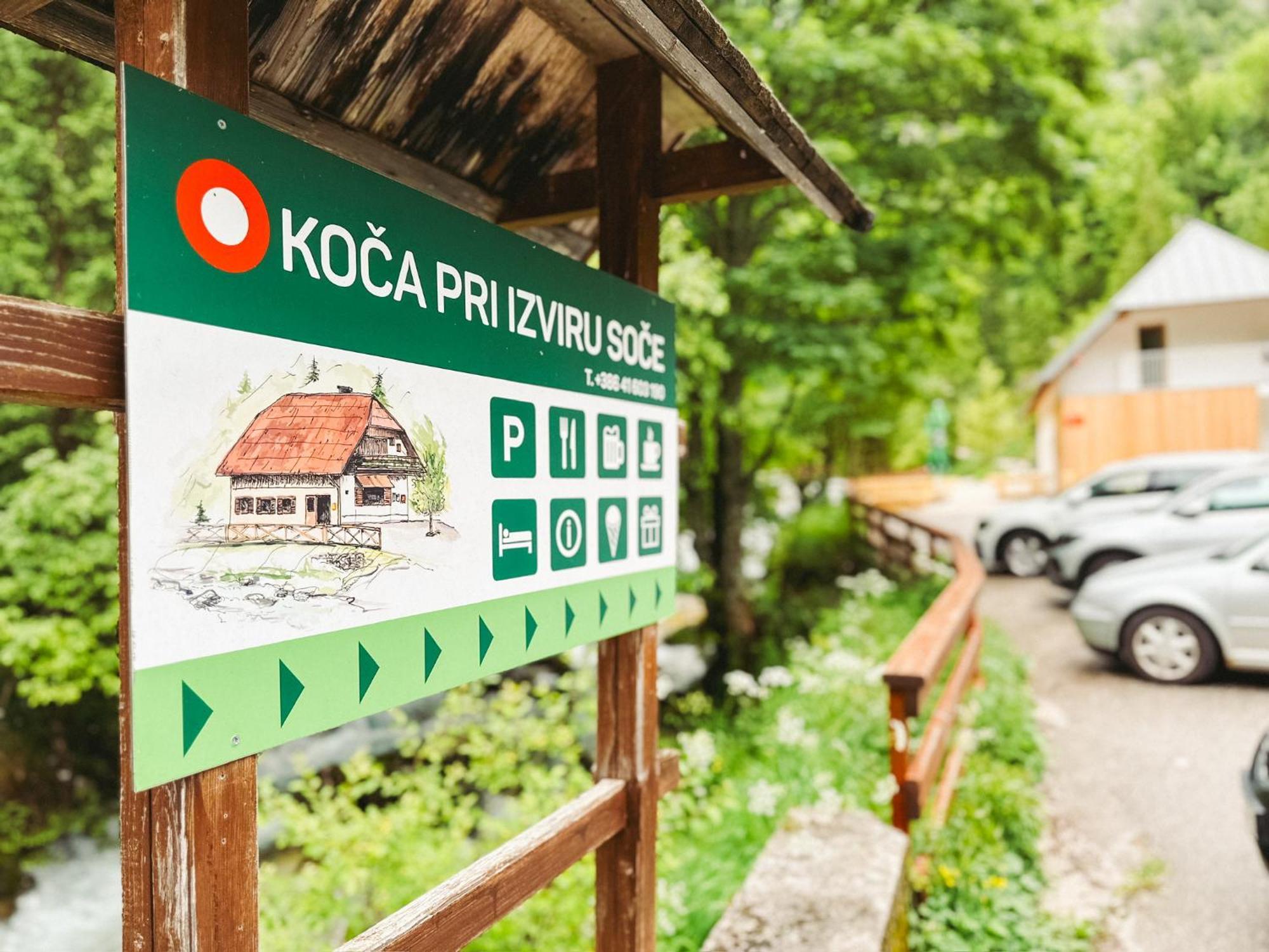 Koca Ob Izviru Soce Villa Trenta Eksteriør bilde